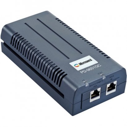 Microsemi 1-Port, IEEE 802.3bt 90W PoE Midspan PD-9601GC/AC-US