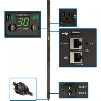 Tripp Lite 24-Outlets PDU PDUNVR30LX