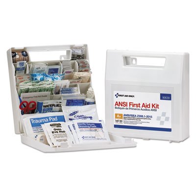 ANSI Class A+ First Aid Kit for 50 People, 183 Pieces FAO90639