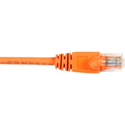 Black Box CAT6 Value Line Patch Cable, Stranded, Orange, 5-ft. (1.5-m) CAT6PC-005-OR