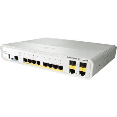 Cisco Catalyst Layer 3 Switch - Refurbished WS-C3560C-8PC-S-RF