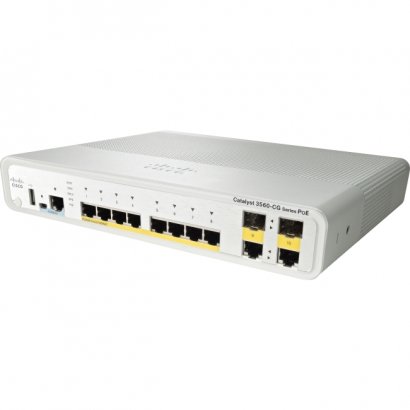 Cisco Catalyst Layer 3 Switch - Refurbished WS-C3560CG-8PCS-RF