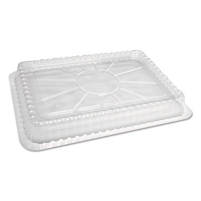 HFA 2062DL Clear Plastic Dome Lid, Fits Oblong Pans 2061/2062, 500/Carton HFA2062DL