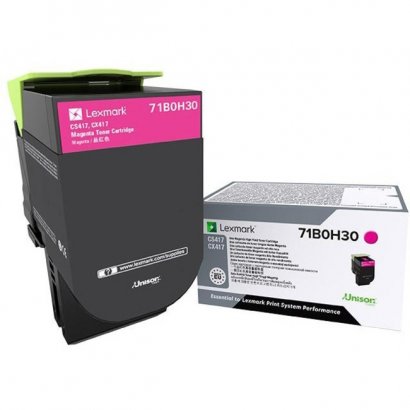 Lexmark CS/X417 Magenta High Yield Non Lexmark Return Program Toner Cartridge 71B0H30