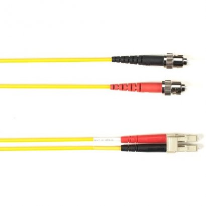 Black Box Duplex Fiber Optic Patch Network Cable FOCMPSM-005M-STLC-YL