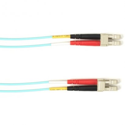 Black Box Fiber Optic Duplex Patch Network Cable FOCMRM4-003M-LCLC-AQ