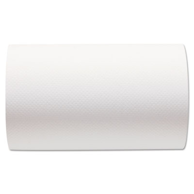 Georgia Pacific Professional Hardwound Paper Towel Roll, Nonperforated, 9 x 400ft, White, 6 Rolls/Carton GPC26610