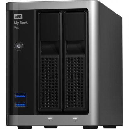 Western Digital My Book Pro 6TB Dual-drive, High-speed Tbolt2, Mac OS X RAID Storage WDBDTB0060JSL-NESN