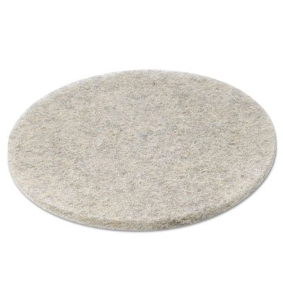 PAD 4020 NHE Natural Hair Extra High-Speed Floor Pads, Natural, 20-Inch Diameter, 5/Carton BWK4020NHE