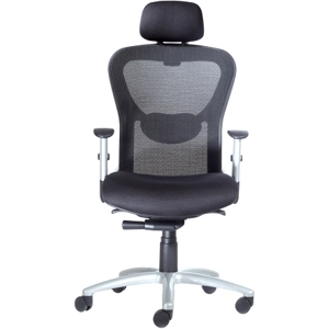 9 to 5 Seating Strata High-Back Mesh Chair with Silver Accents 1580Y2A8ST01